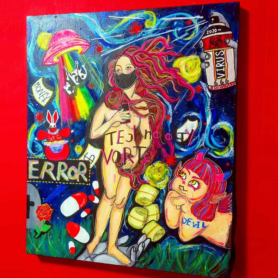 【一点物アートSALE:】CHAOS（カオス）【F20号】