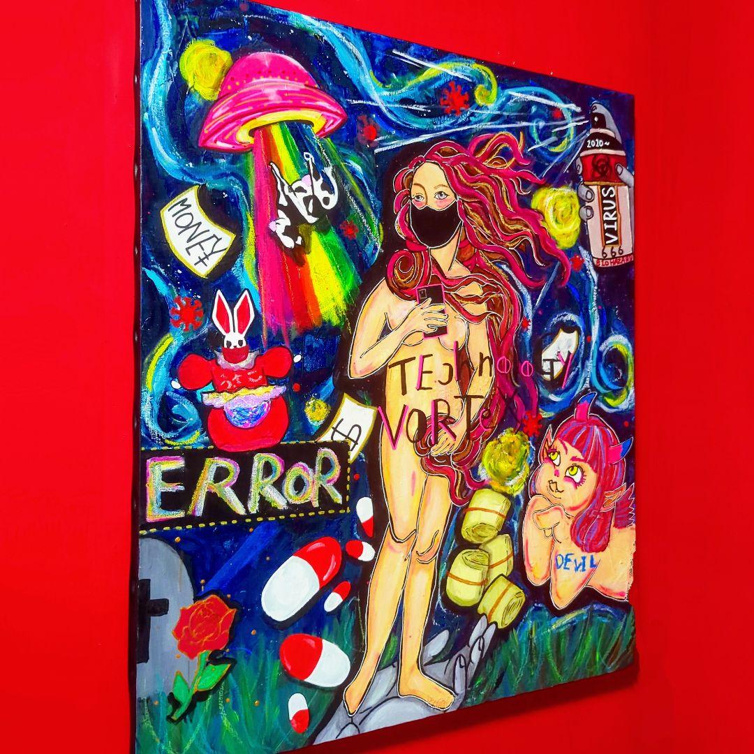 【一点物アートSALE:】CHAOS（カオス）【F20号】