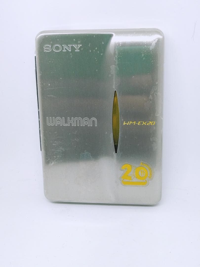 SONY　WALKMAN ウォークマン20周年記念 WM-EX20 シルバー