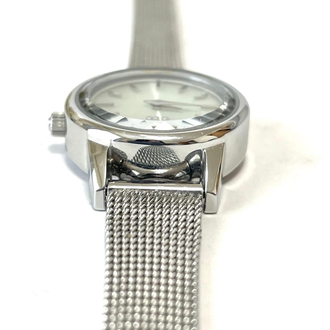 極美品✨ete エテ ダイヤモンド ソーラーウォッチ メッシュベルト 腕時計