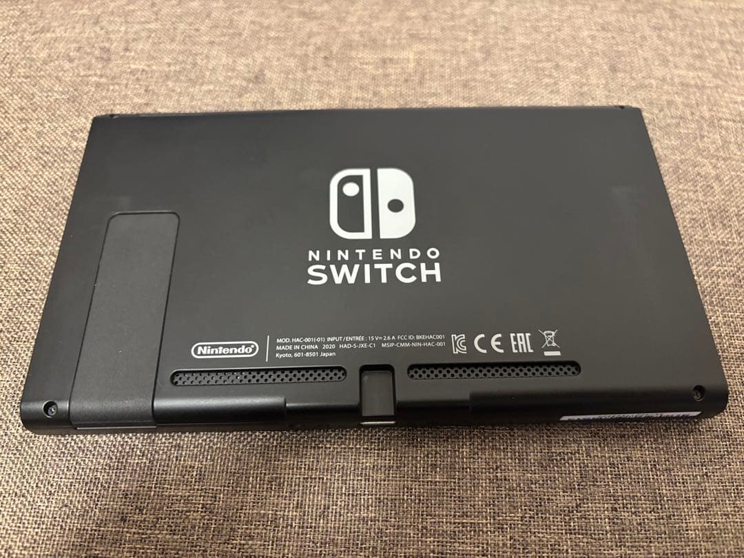 Nintendo Switch グレー 本体 （バッテリー強化版） + 付属品