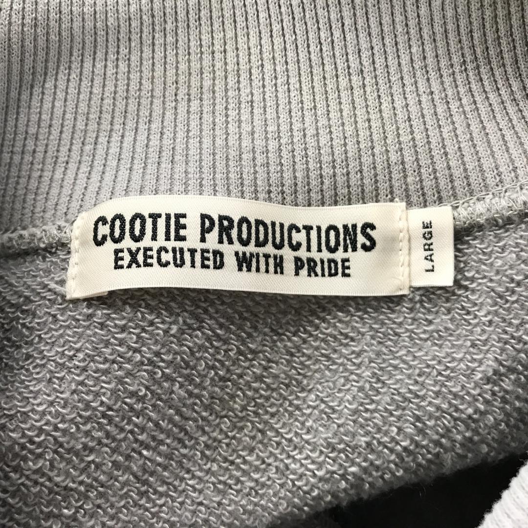 COOTIE PRODUCTIONS スウェットブルゾン sizeXL ロゴ