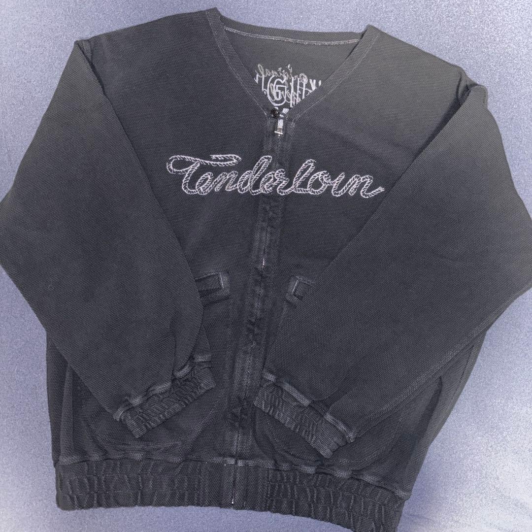 ジャケット・アウター TENDERLOIN MOSS STITCH ZIP UP JKT