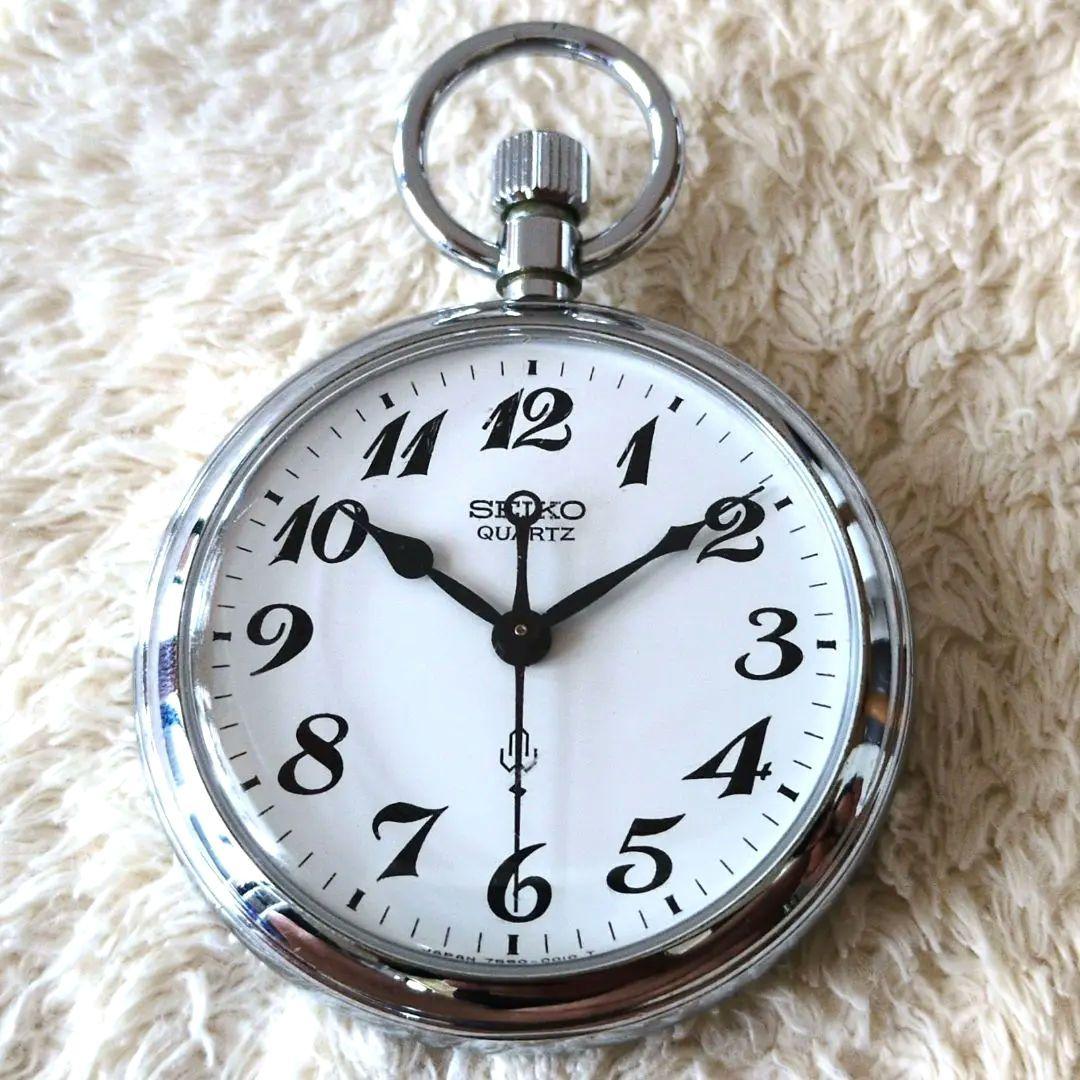 鉄道時計 鉄道運転士 SEIKO鉄道懐中時計(クォーツ) 国鉄 札鉄局(稼動品)