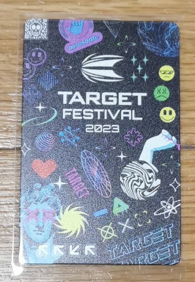 TARGET FESTIVAL　限定ダーツライブカード