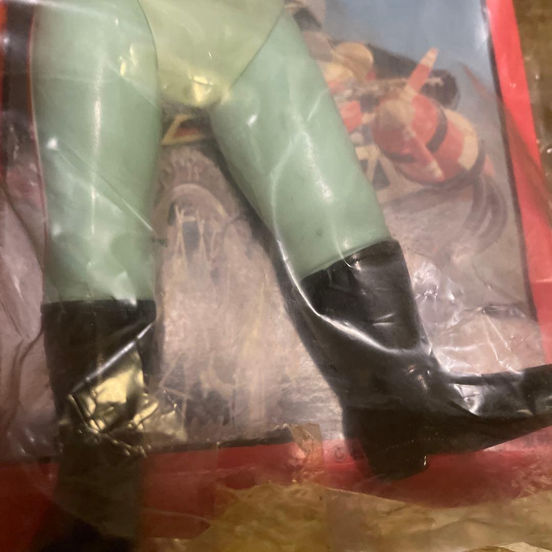 当時物ポピー仮面ライダーXソフビ