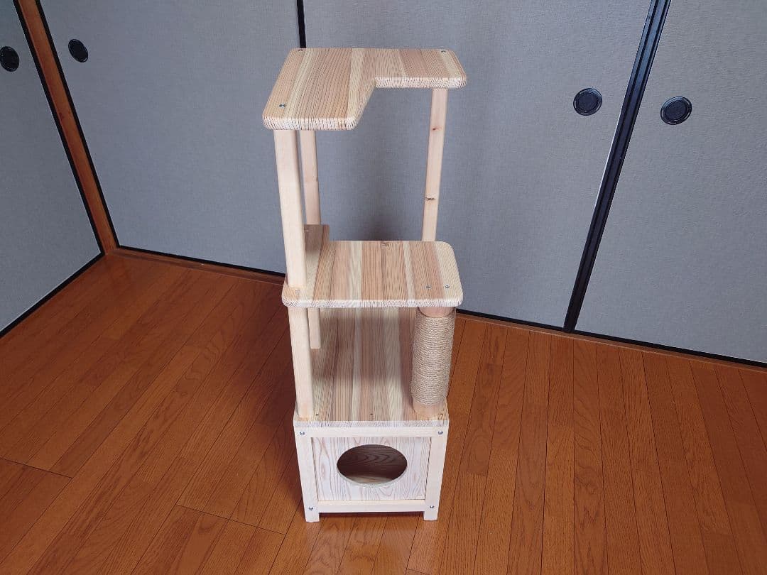 ㉖★キャットタワー★キャットハウス★ハンドメイド★爪研ぎ★猫ハウス