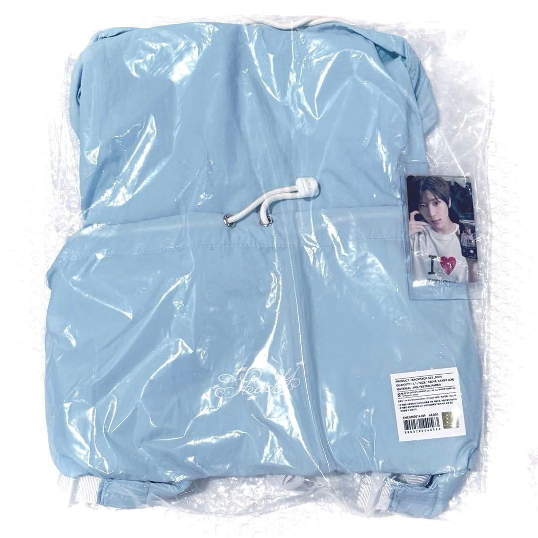 新品未開封 NCT WISH 公式グッズ シオン バックパック トレカ セット