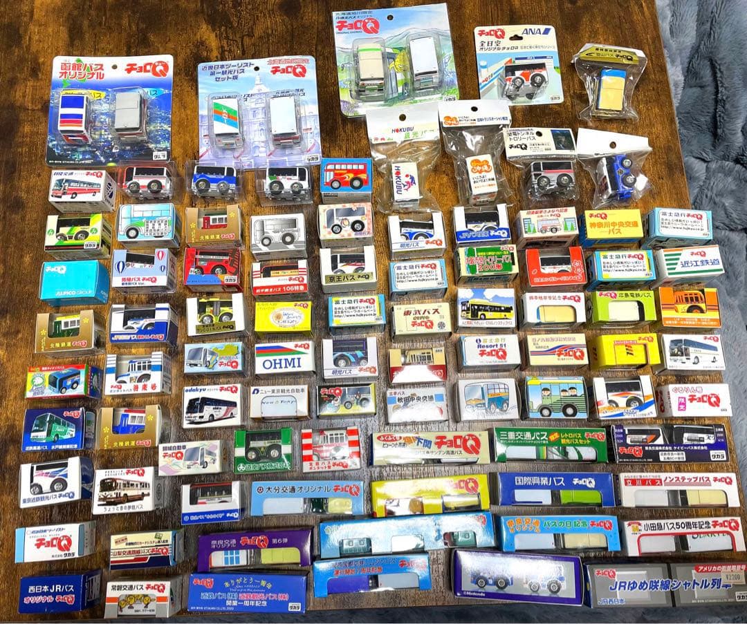 チョロQ 路線バスなど　89個セット　レトロ　限定品　レア