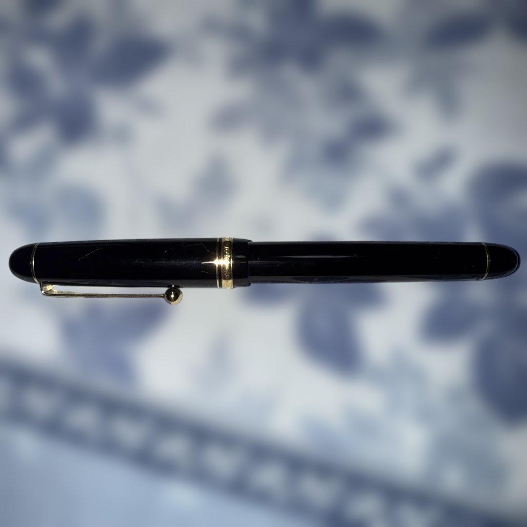 PILOT 万年筆 黒 カスタム74 Fケース保証書付き