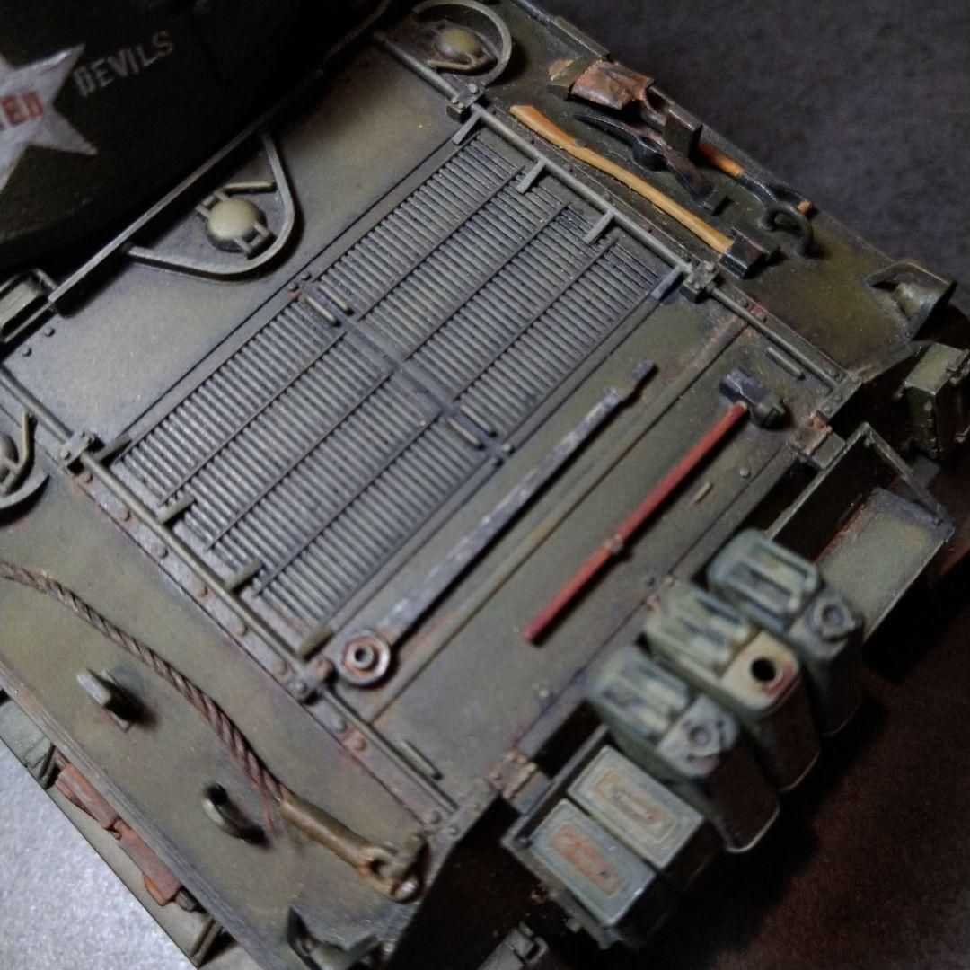 M4EG8 シャーマン戦車 1/35 スケール　朝鮮戦争仕様