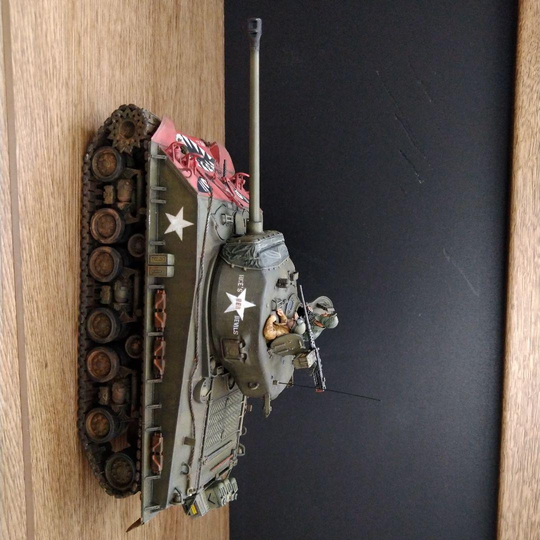 M4EG8 シャーマン戦車 1/35 スケール　朝鮮戦争仕様