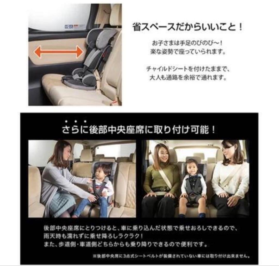 日本育児 トラベルベスト Evo サンドグレー コンパクト チャイルドシート