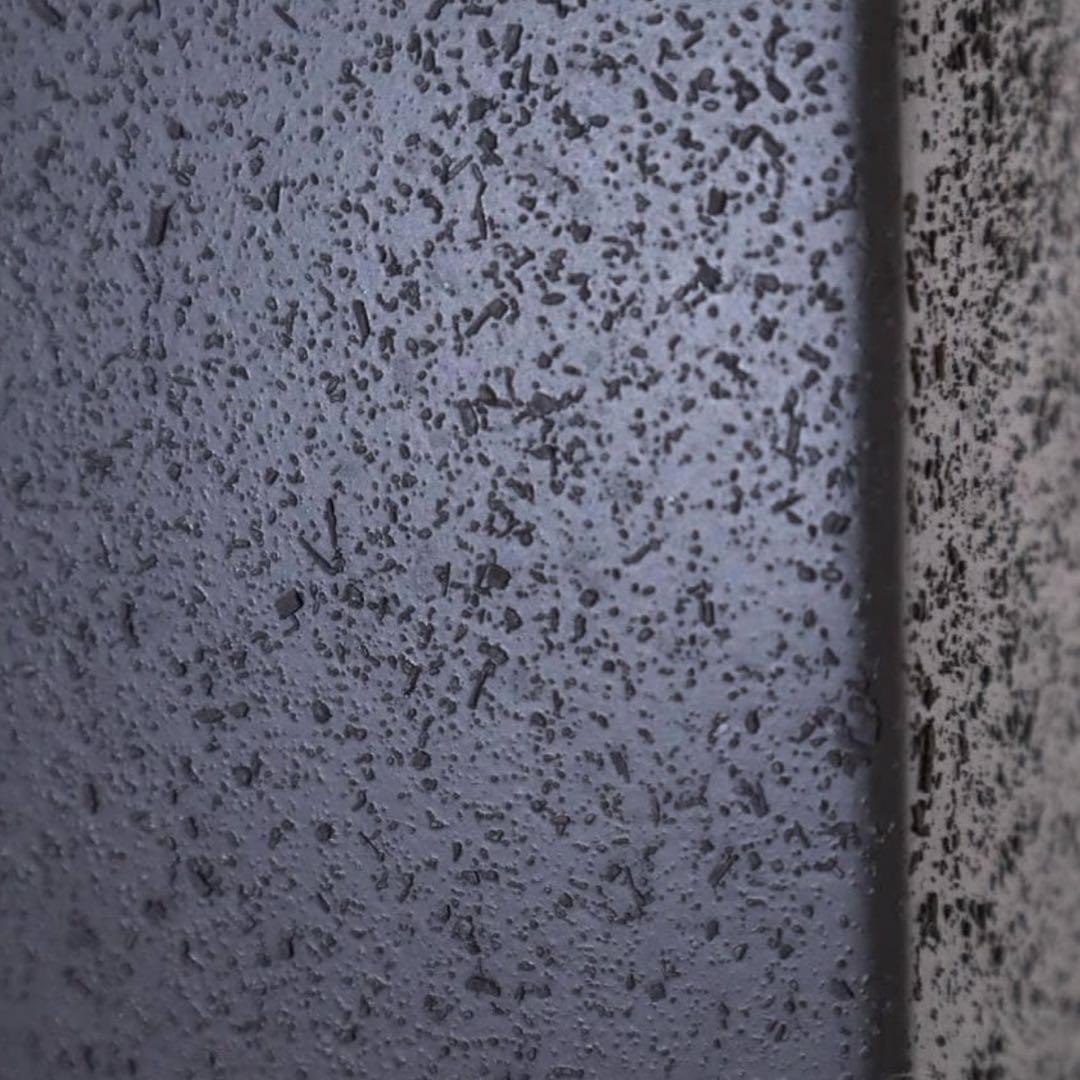 値下展示品 ザラホーム スクエアメタルベース サイドテーブル ブラック 鉄製