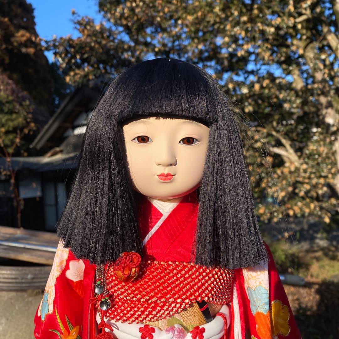 市松人形 元賀章介謹製　日本人形 和人形 ビスクドール アンティークドール