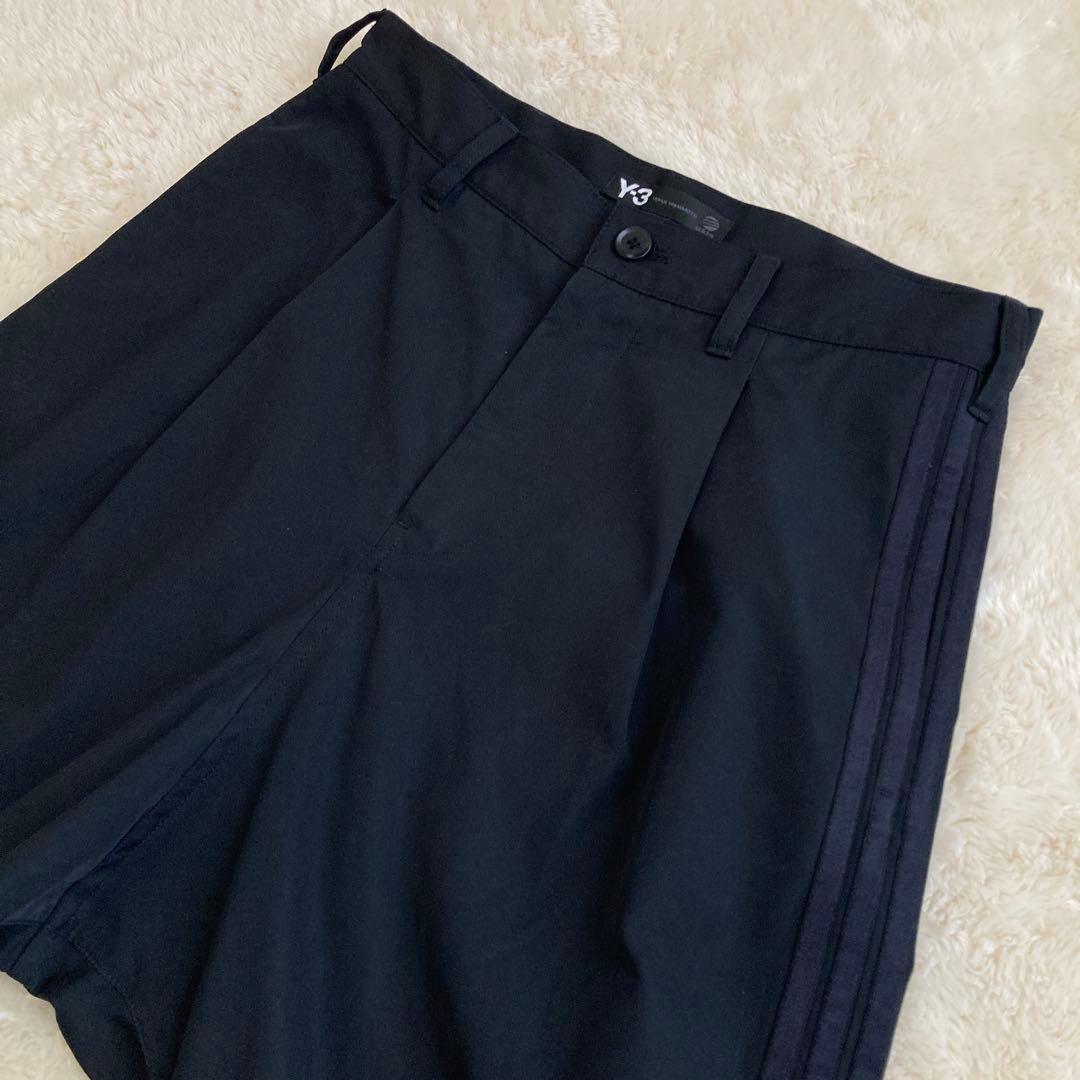 美品！Y-3ワイスリー サリエルパンツ　ブラック　Yohji Yamamoto