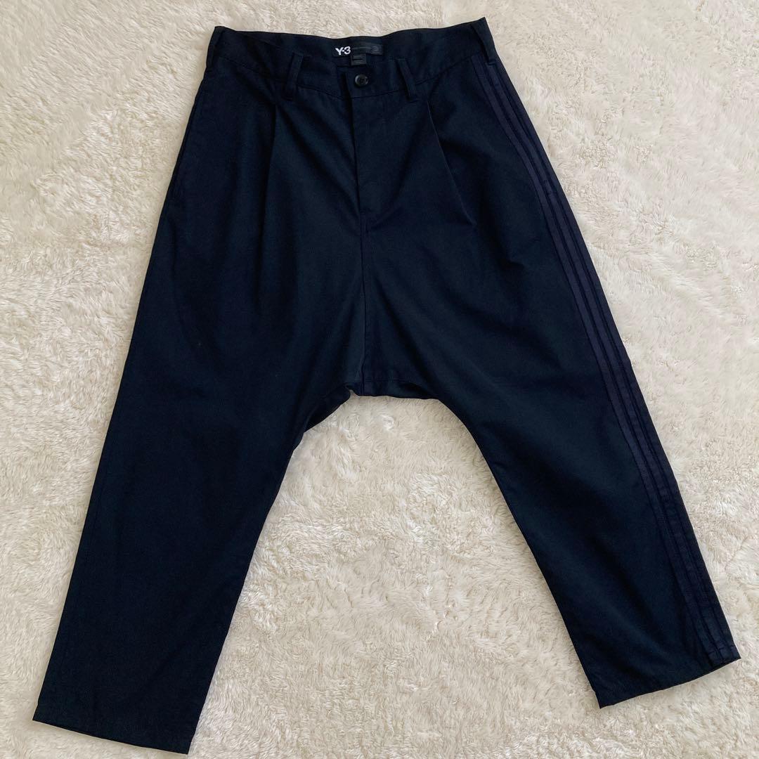 美品！Y-3ワイスリー サリエルパンツ　ブラック　Yohji Yamamoto