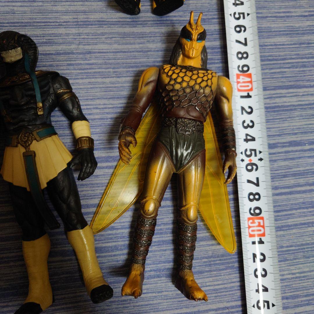 仮面ライダー　ソフビ　まとめ売り　昭和　怪人　ショッカー　約17cm　フィギュア