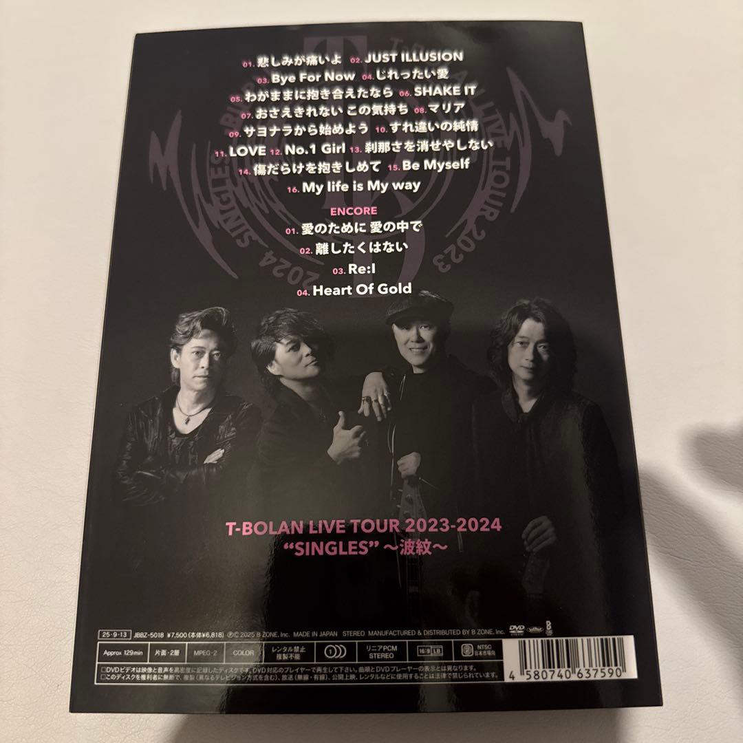 T-BOLAN LIVE TOUR 2023-2024 SINGLES〜波紋 〜