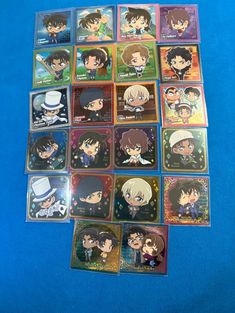 名探偵コナン　アポトキシン4869グミ　aptx4869 ちぢませ隊シールコンプ