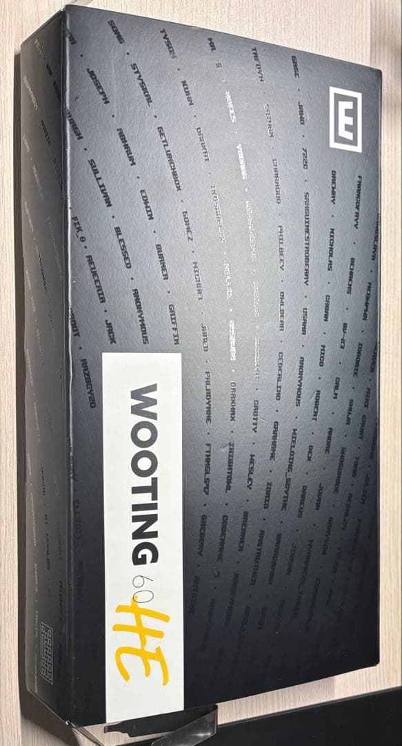 WOOTING 60HE ホワイトキーボード 本体