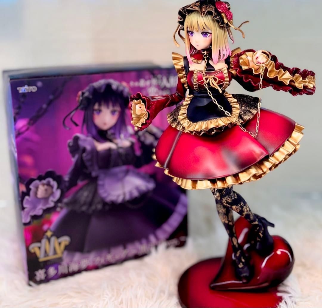 ぽ*ん様 喜多川海夢　フィギュア　リペイント　黒江雫ver 　【マット加工】ゴス