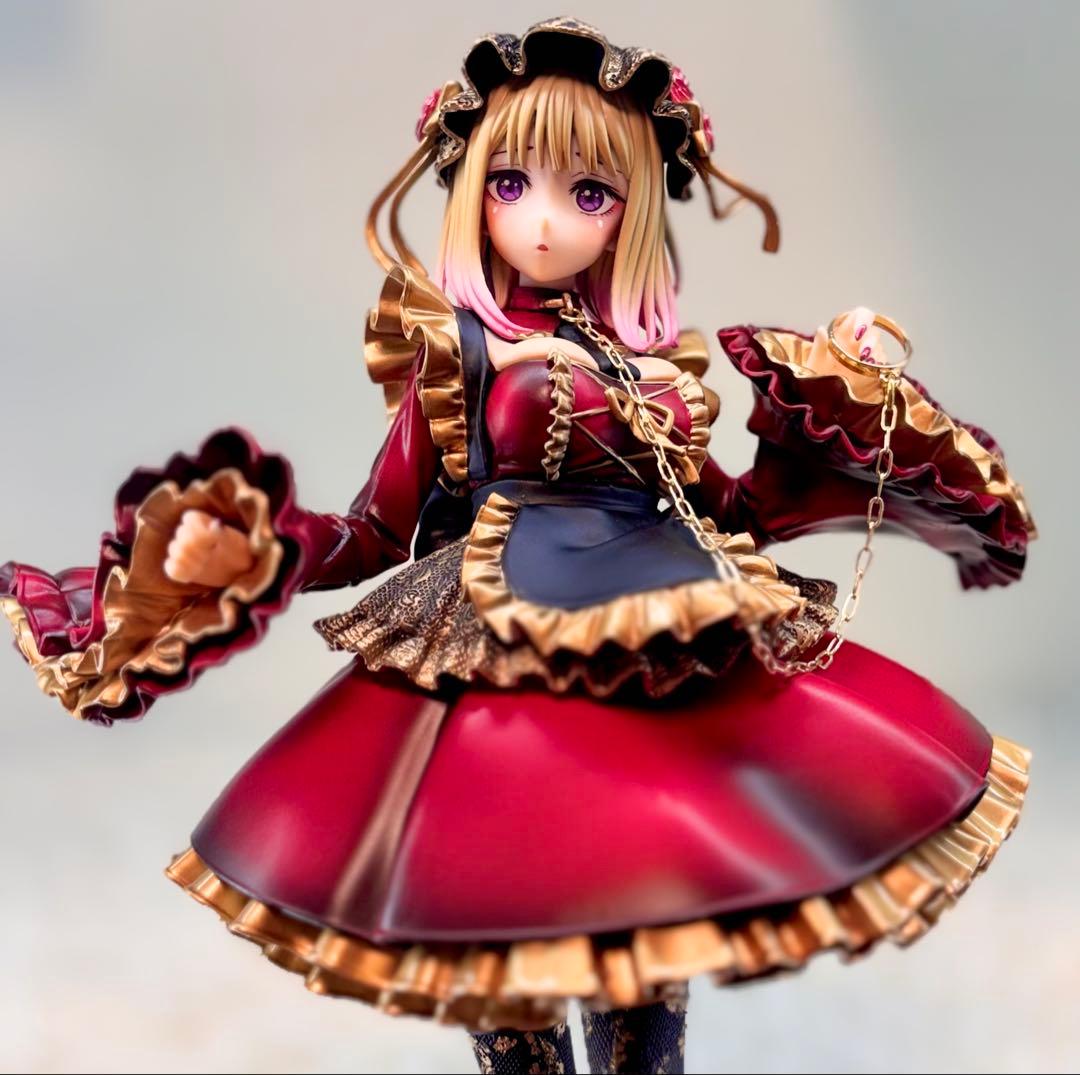 ぽ*ん様 喜多川海夢　フィギュア　リペイント　黒江雫ver 　【マット加工】ゴス