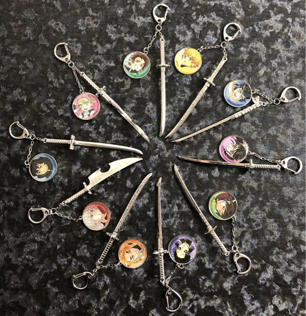 鬼滅の刃 コレクション メタル チャーム フルコンプリート 全10種