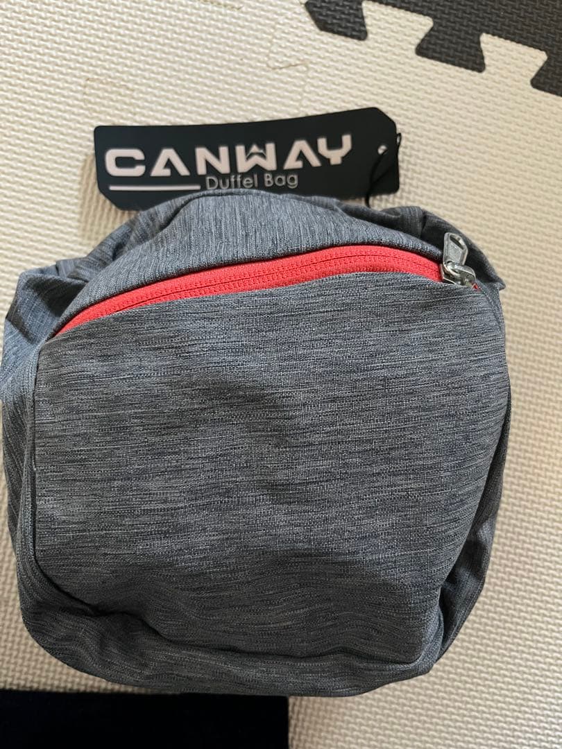 ボストンバッグ 折りたたみ 大容量 軽量 コンパクト 旅行 25L グレー