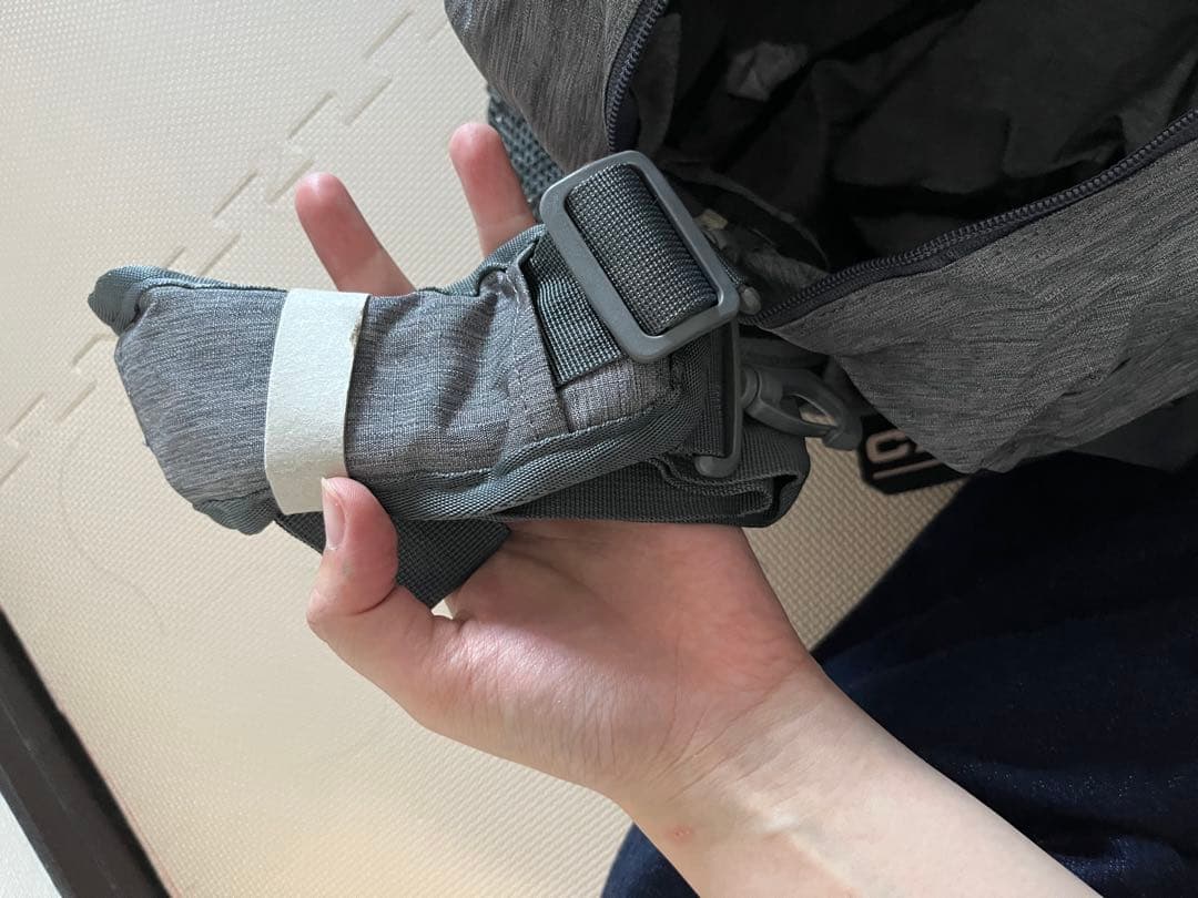 ボストンバッグ 折りたたみ 大容量 軽量 コンパクト 旅行 25L グレー