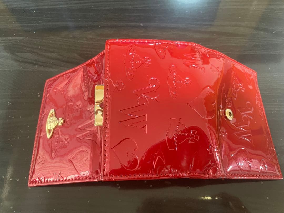ぽ*へ様 Vivienne Westwood 三つ折り財布　レッド