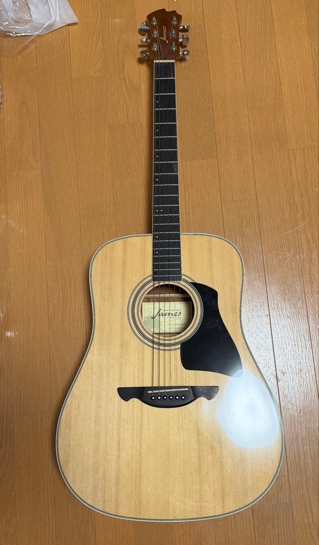 James JD400 アコースティックギター　ケース　クリップチューナー付き