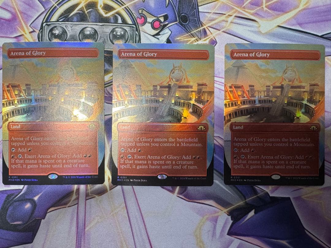 MTG ボーダーレス　栄光の闘技場　英Foil3枚