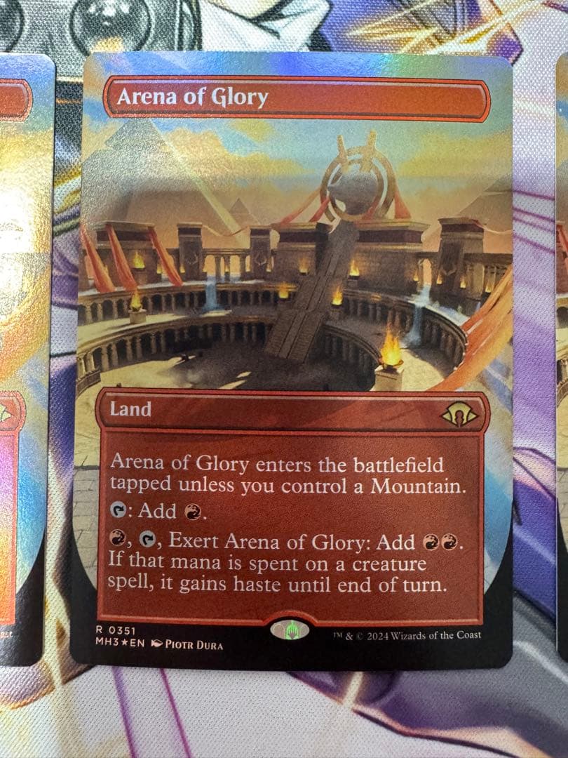 MTG ボーダーレス　栄光の闘技場　英Foil3枚