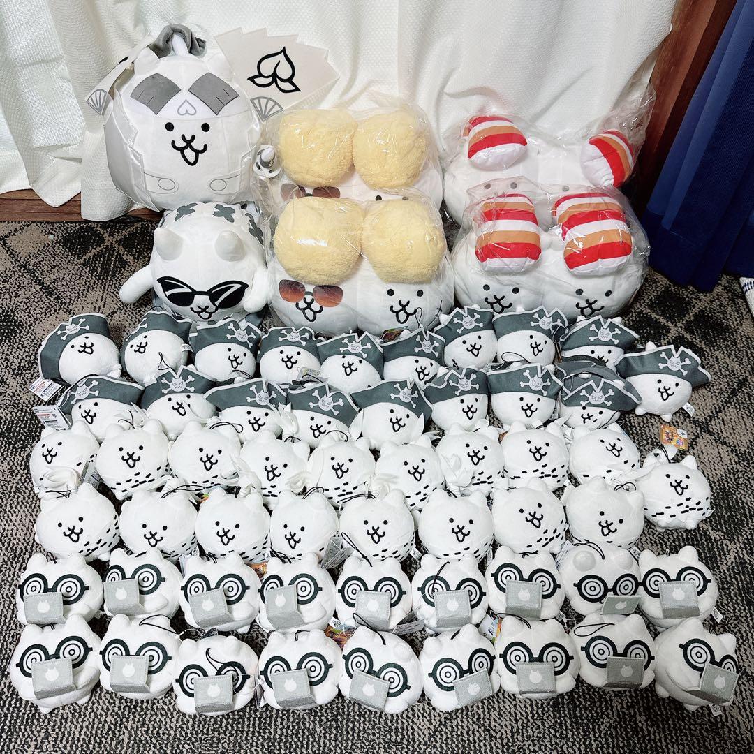 新品 タグあり にゃんこ大戦争 ぬいぐるみ まとめ売り