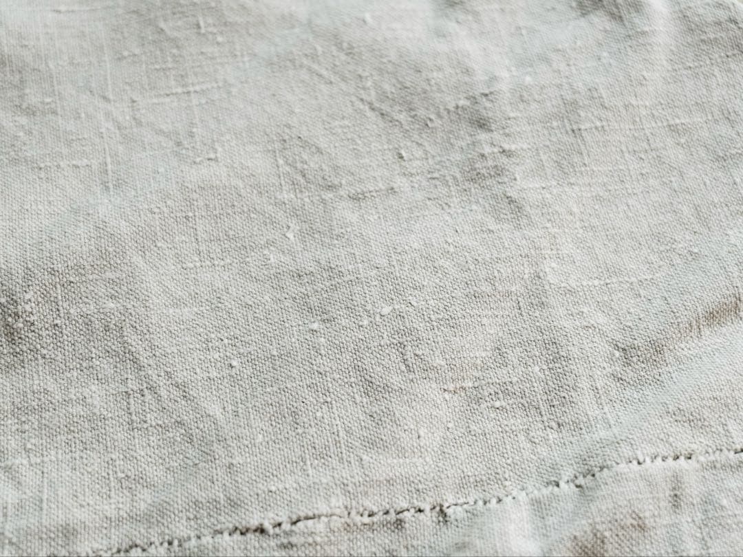 角袋 米袋 穀物袋 麻袋 古道具 襤褸 つの袋 苧麻　継ぎ接ぎ