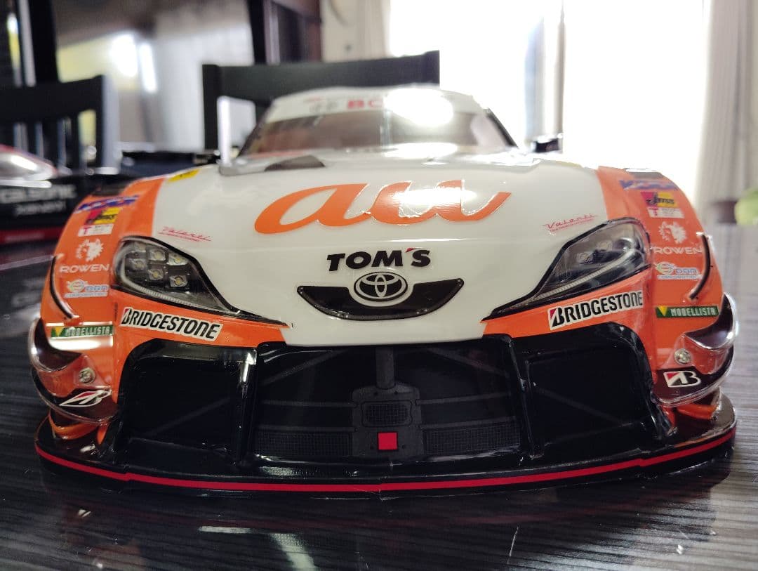タミヤau TOMS GR Supra 完成ボディ
