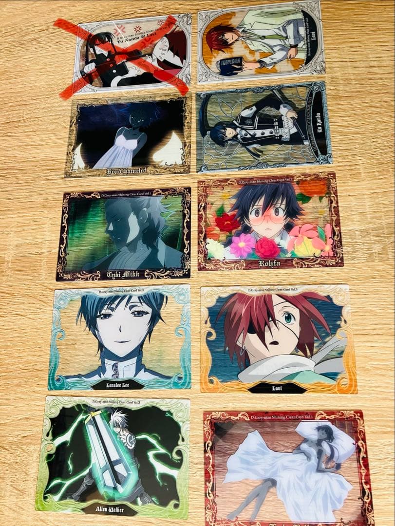 D.Gray-man シャイニングクリアカード　まとめ売り
