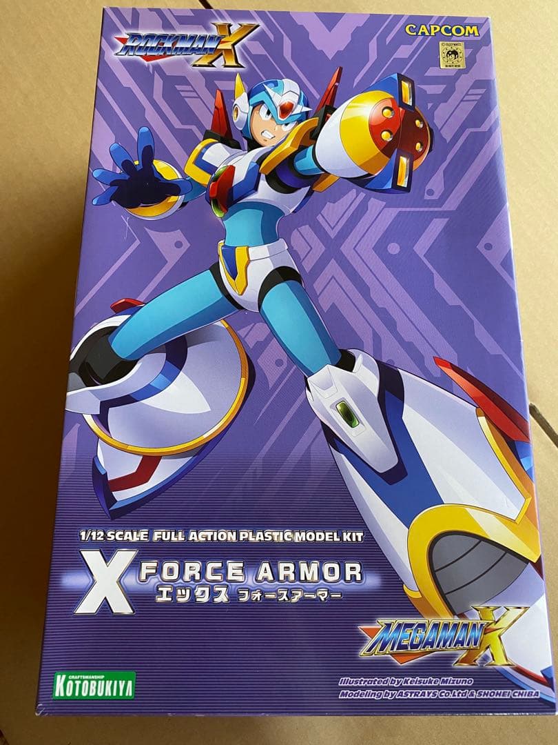 【未開封】コトブキヤ ロックマンX フォースアーマー 1/12