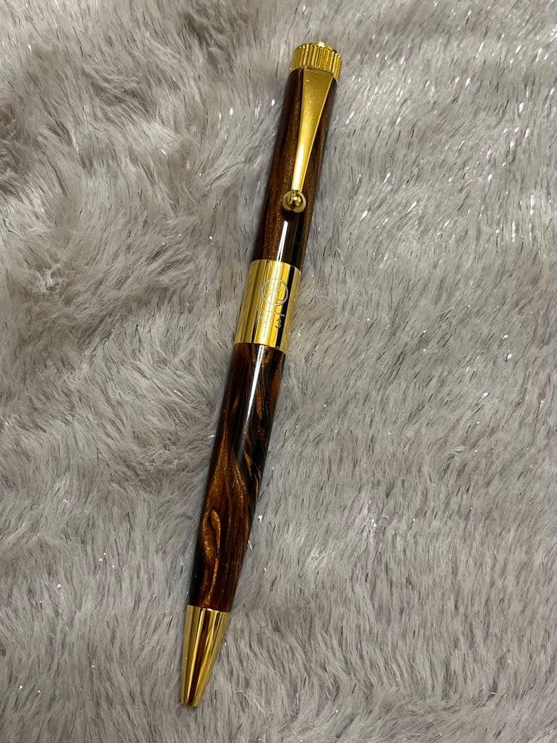 二校　2024年限定デザイン　Romeo No.3オーリックアンバー　細軸