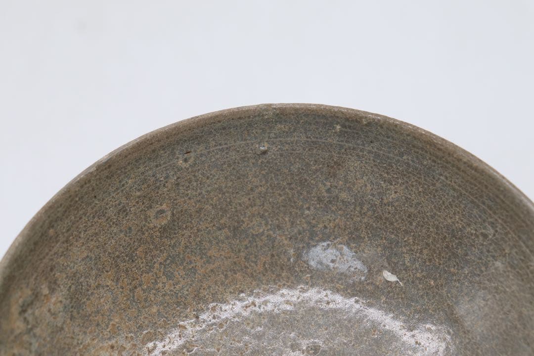 李朝　粉青釉茶碗　アンティーク　送料込み0528