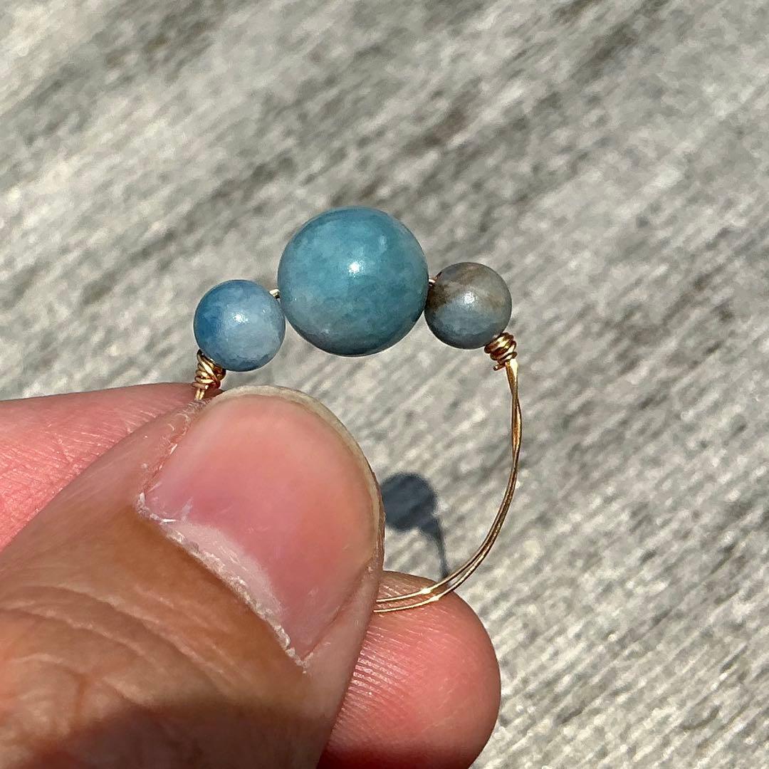 【専用】コン沢翡翠の珠　3珠　その2