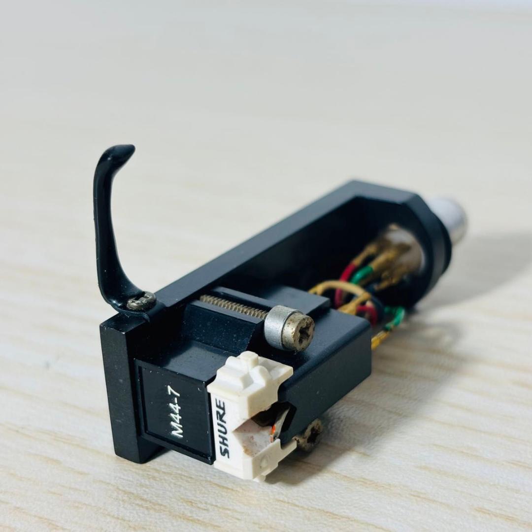 SHURE シュア M44-7 カートリッジ レコード針 ヘッドシェル 大人気