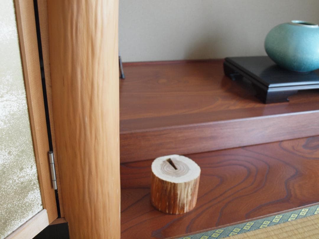 カフェテーブル　サイドテーブル　70x40x高79cm　キャスター付き　北山杉