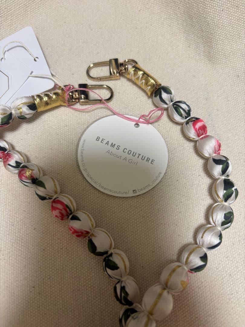 ルルメリー　beams 携帯ストラップ