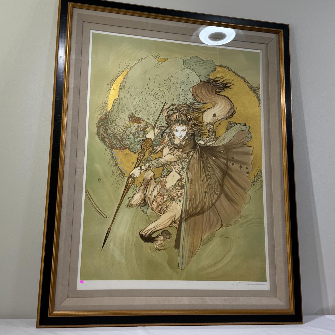 天野喜孝 騎神来たりぬ DX 版画 リトグラフ 限定350