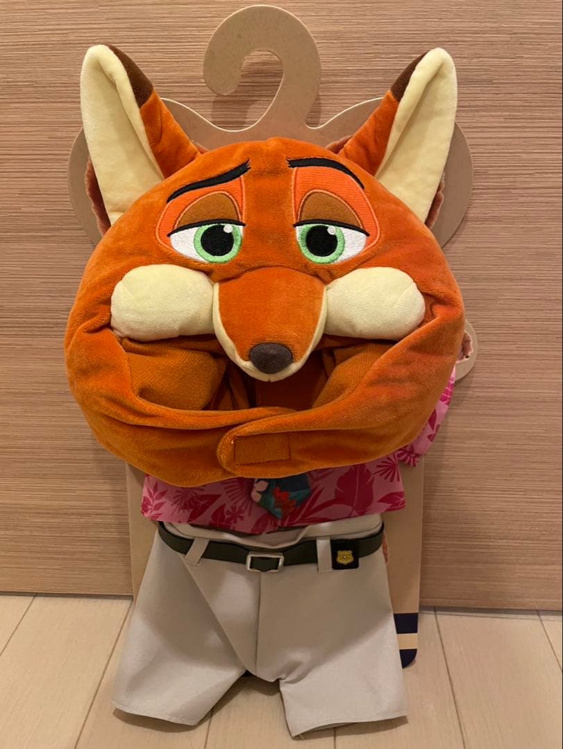 ユニベアシティ ズートピア ニック・ワイルド コスチューム ハワイアンシャツ