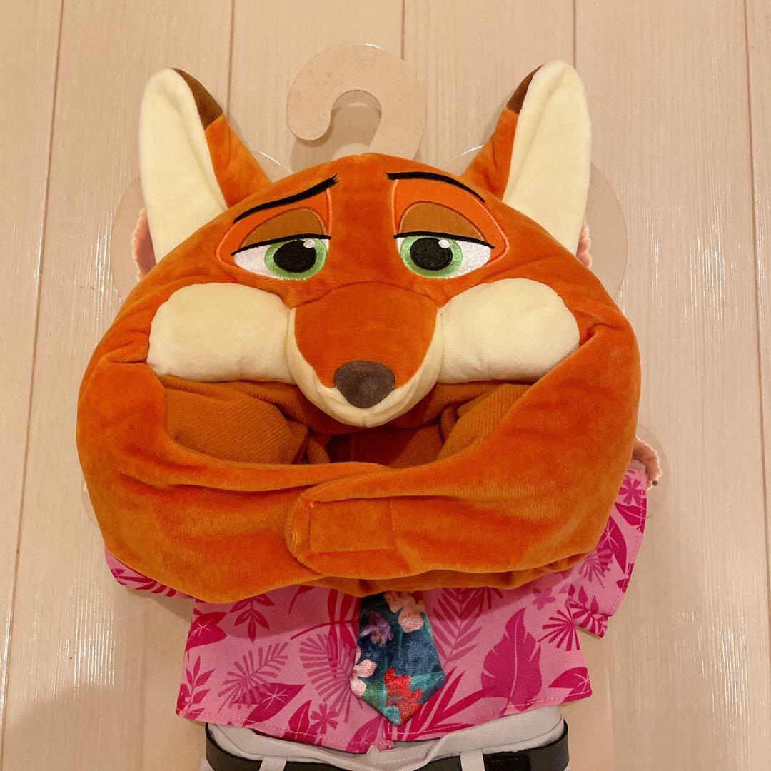 ユニベアシティ ズートピア ニック・ワイルド コスチューム ハワイアンシャツ