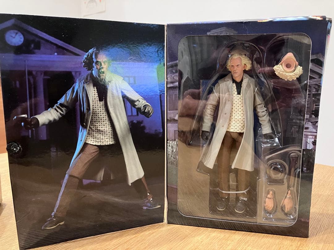最終価格NECAバックトゥザフューチャー　Marty&Docbrown