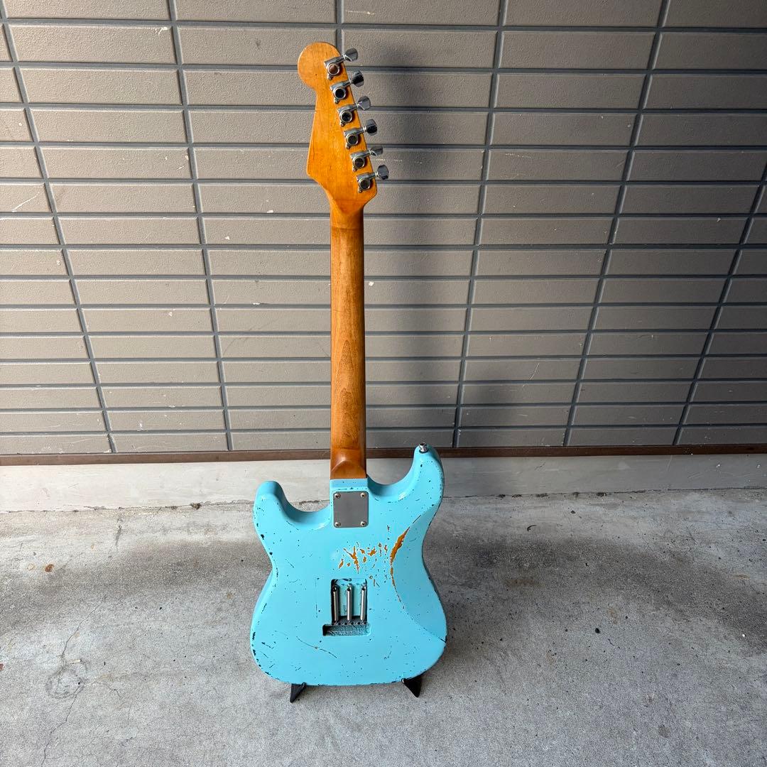 ★SonicBlue Relic Multilayer Stratocaster